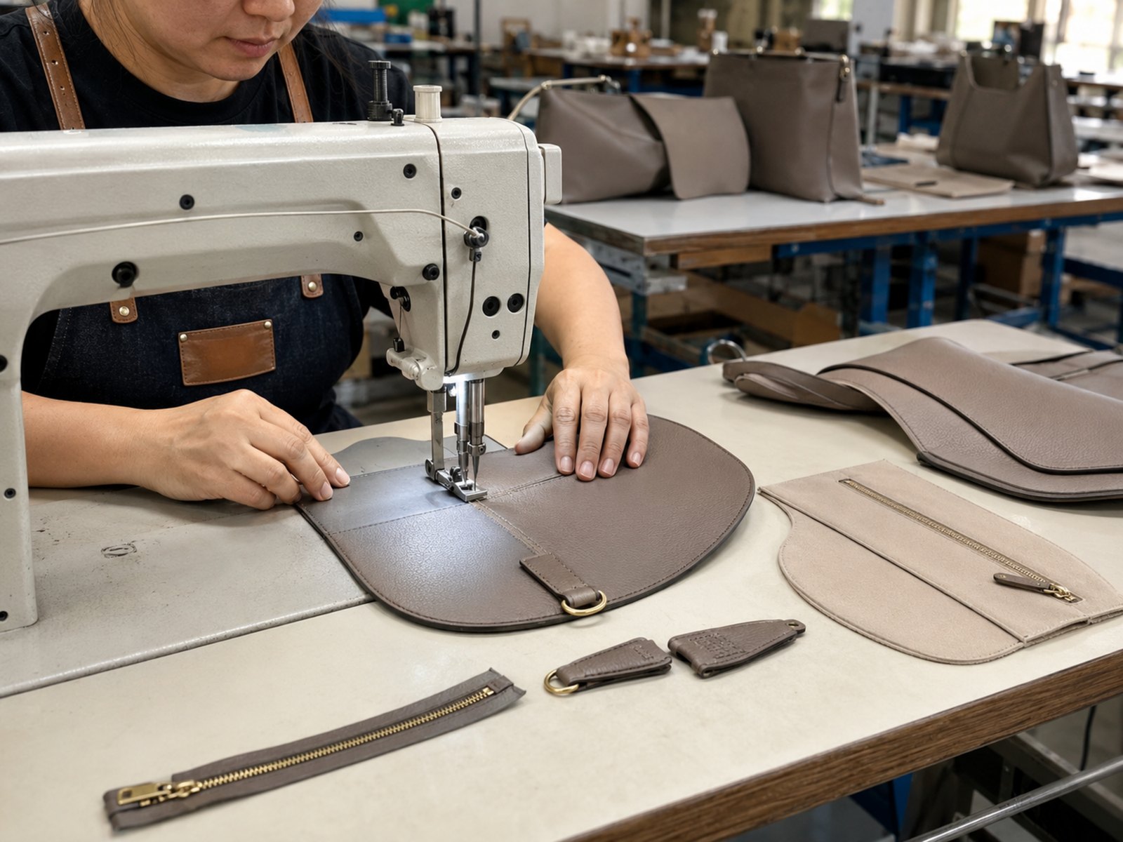Precision bag stitching