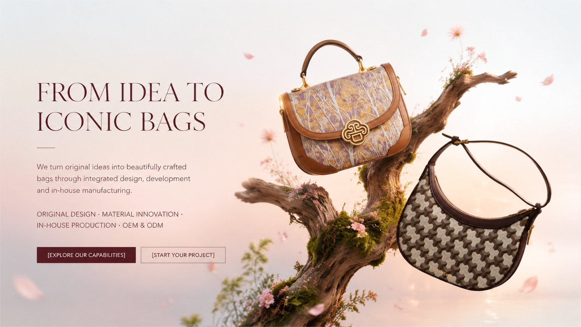From idea to iconic bags - GILTWEAVE original design